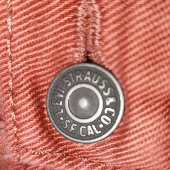 LEVIS 514  MENS JEANS SIZE W38 L30 BURNT ORANGE COLOR - Picture 7 of 12